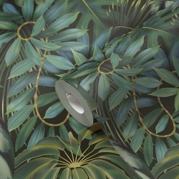 AS Creation 38720-2 PintWalls Tropical Leaf Motif - Green