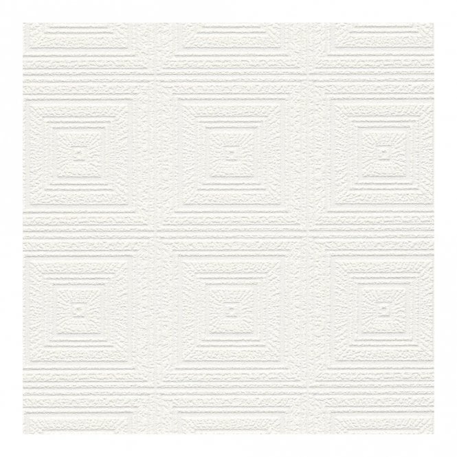 AS Creation  6640-13 Blown White Heavy Paintable