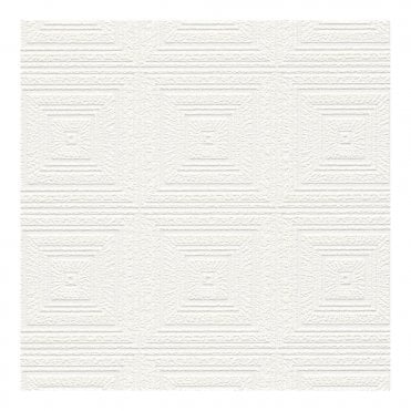 AS Creation 6640-13 Blown White Heavy Paintable