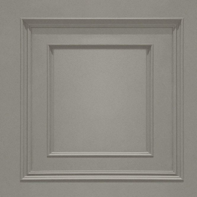 Belgravia  Amara Panel Wallpaper - Silver Grey A7374