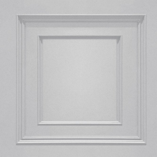 Belgravia  Amara Panel Wallpaper - Soft Silver A7376