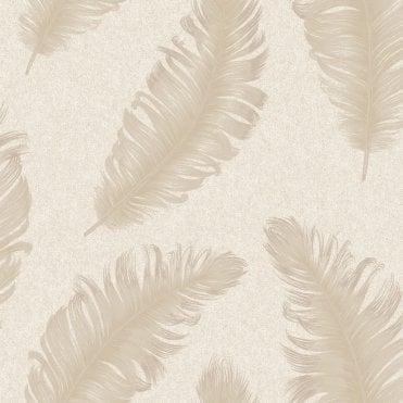 Belgravia Ciara Glitter Feather Cream/Beige 4402