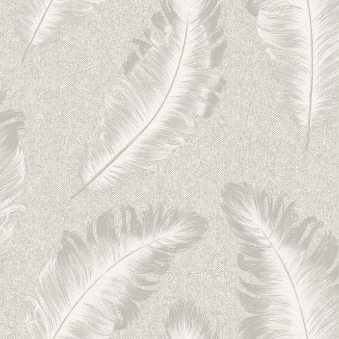 Belgravia  Ciara Glitter Feather Silver 4400