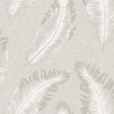 Belgravia Ciara Glitter Feather Silver 4400