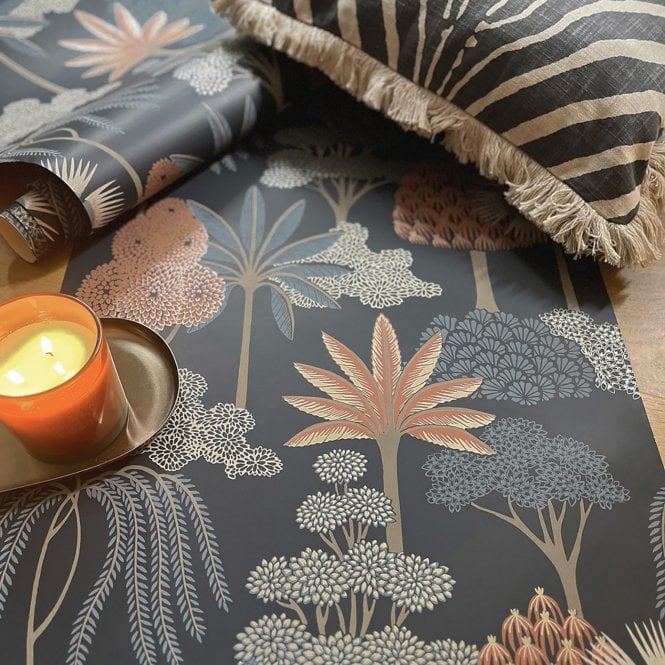 Belgravia  Décor AKIKO Floral Blue