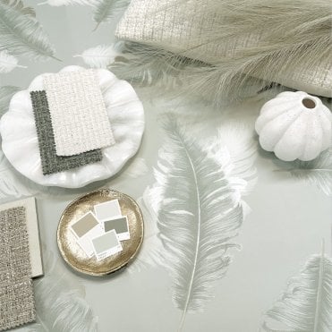 Belgravia Décor FEATHER Green