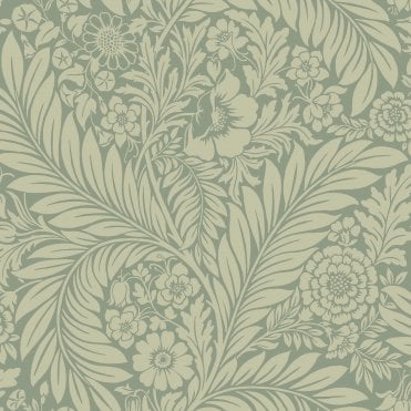 Belgravia Florence Floral Green Wallpaper 720