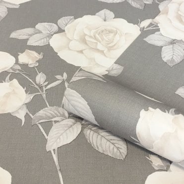 Belgravia Rosa - 9767 - Floral - Charcoal
