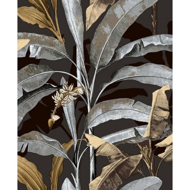 Cristiana Masi Cristina Masi Flora Wallpaper Black 18542