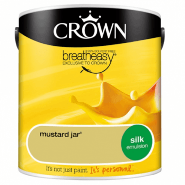 Crown Breatheasy 2.5L Silk - Mustard Jar