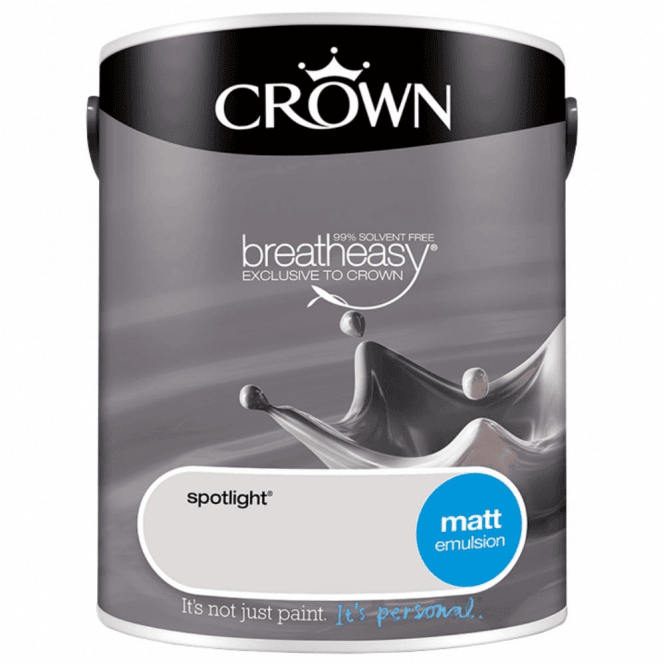 Crown Breatheasy Coloured Emulsion – Matt – Spotlight