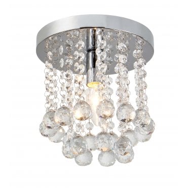 CRYSTAL Chrome Ceiling Light Modern Fitting Pendant Chandelier Living Room