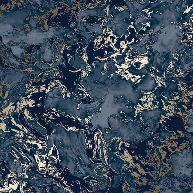 Debona  6365 Liquid Marble Navy