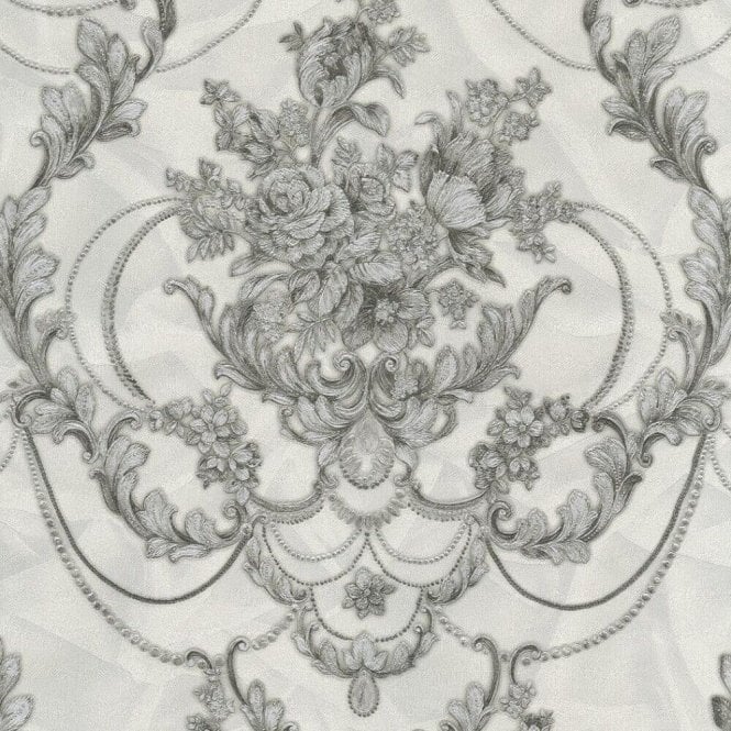 Debona  9085 Perla 2 Damask Black