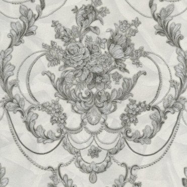Debona 9085 Perla 2 Damask Black