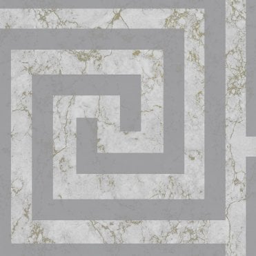 Debona Greek Key Marble Grey 4018