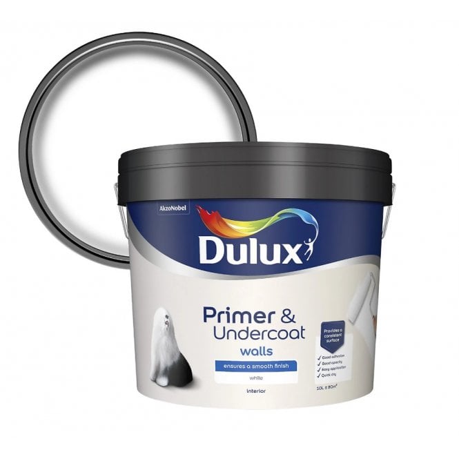 Dulux Walls White Primer & Undercoat 10L