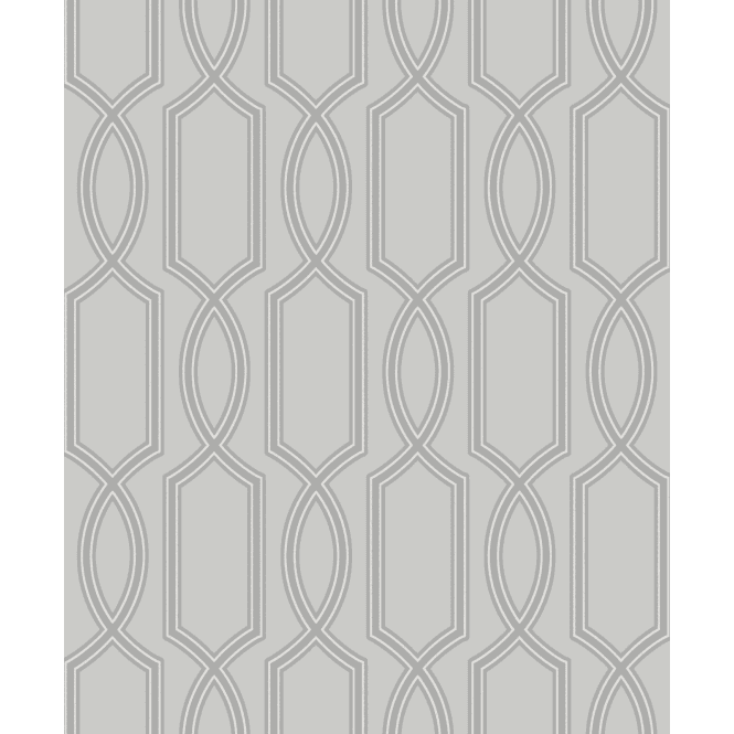 Exclusive  Geometric Trellis Silver - PT1202