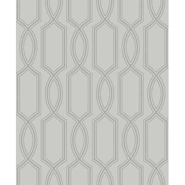 Exclusive Geometric Trellis Silver - PT1202