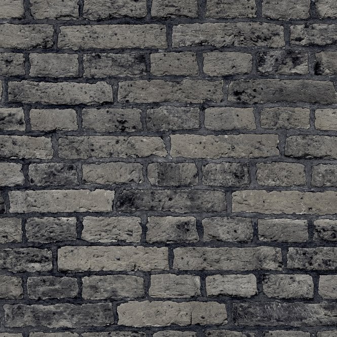 Exclusive New Glamour – 3D Brick Grey / Black AL1034