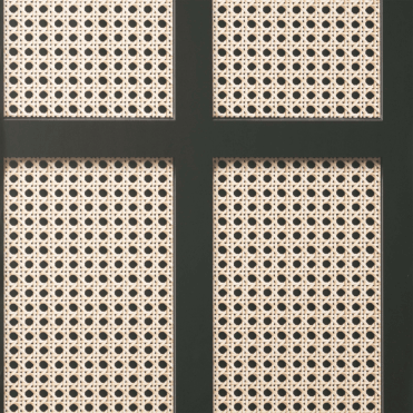 Fine Decor Cane Panel Black FD42998