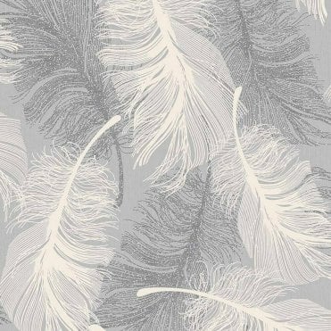 Fine Decor Feather - M0923 - Dappled Grey