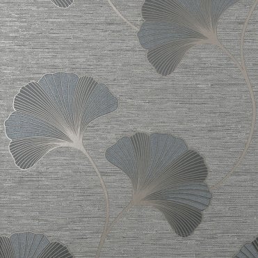 Finedecor Miya Ginkgo - Grey FD43149