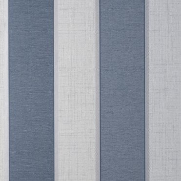 Fine Decor Larson Stripe Navy / Silver FD42823