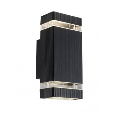 Francis Up Down Square Double Wall Light 