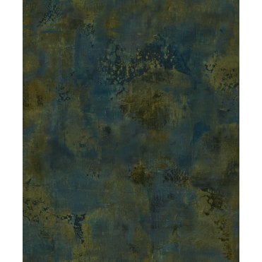 Grandeco 186402 Galvanised Navy Wallpaper 