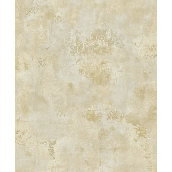 Grandeco  A65204 Galvanised Cream Wallpaper 