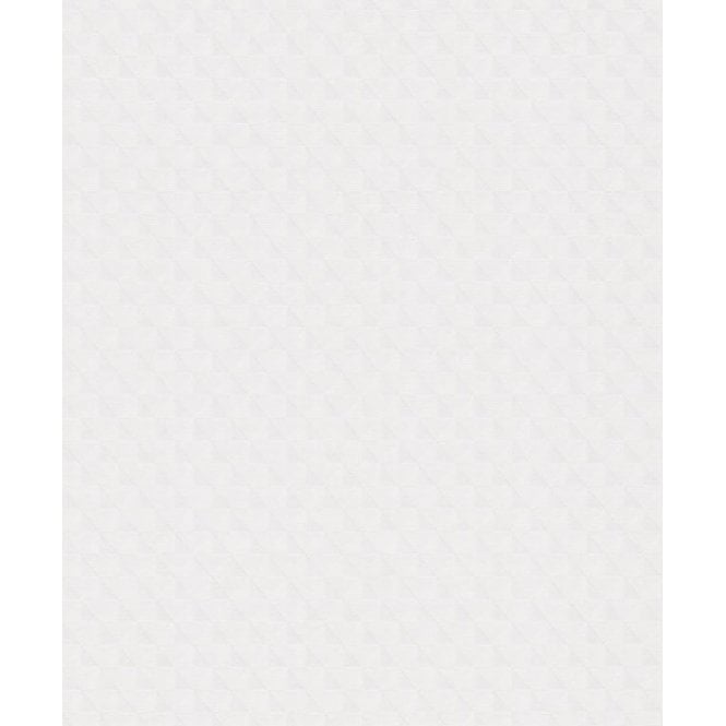 Grandeco EN3101 Geometric White Wallpaper