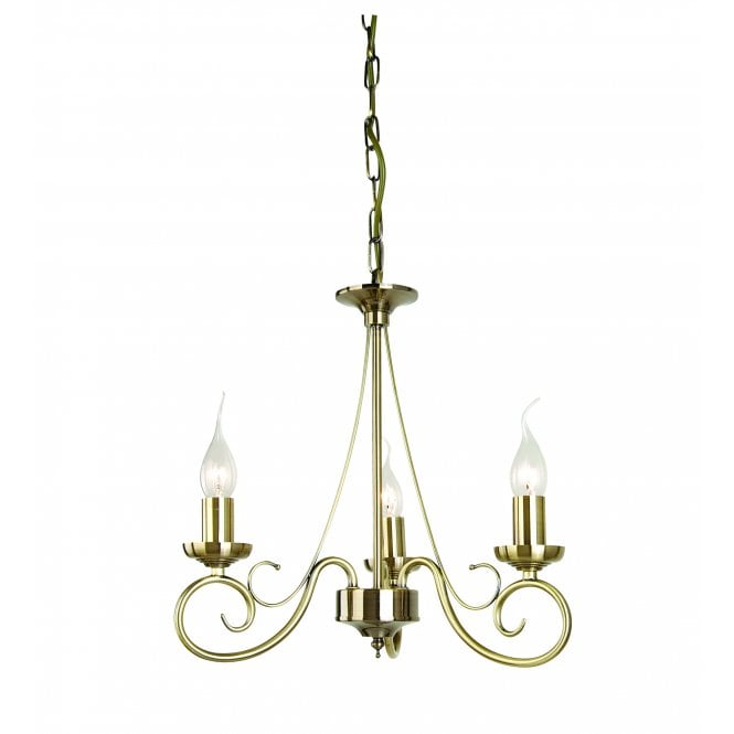 Hanging Ceiling Pendant Lights - Antique Brass & Gold Effect- Modern Indoor Lamp