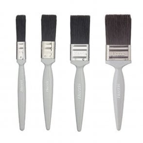  Harris Essentials Woodwork Gloss Paint Brush 5 Pack