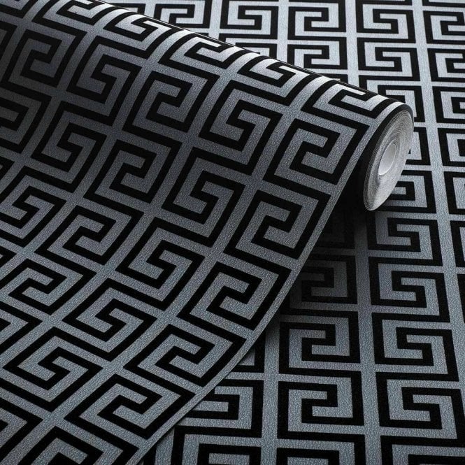 Exclusive J101 -  Flock Geo Black Grey