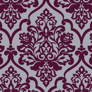 J117 - Exclusive Flock Katerina Purple