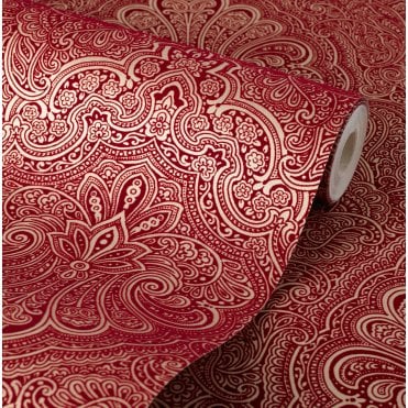 J903 - Exclusive Flock Henna Red Gold