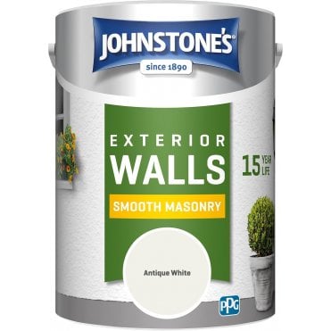 Johnstone's Smooth Masonry Antique White 5L