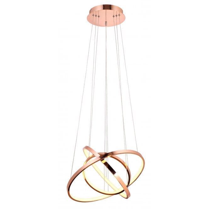 Modern LED Crystal Chandelier Circular Ceiling Light Hanging Lights Pendant UK