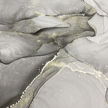 Muriva - Elysian Marble Black and Gold 212512 Wallpaper