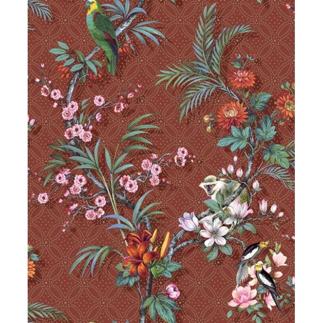 Muriva  Floral Geo Wallpaper Odyssee Reverie Tropical Flower M23610