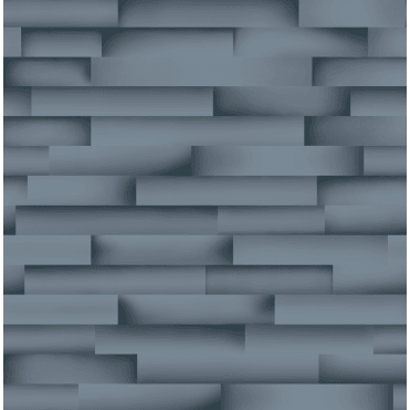 Rokya 3D Brick Blue Wallpaper AL1074