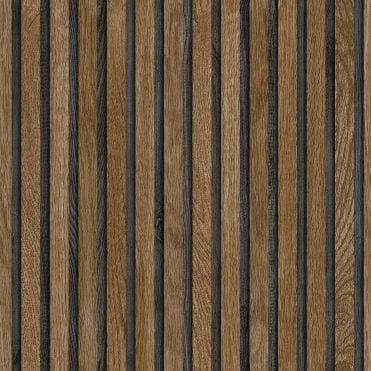 Rokya AM6157 Oak Wood Slats Wallpaper