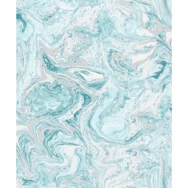 Rokya Liquid Marble Teal