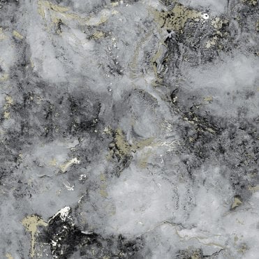 Metallic Grey / Gold Marble MC7115