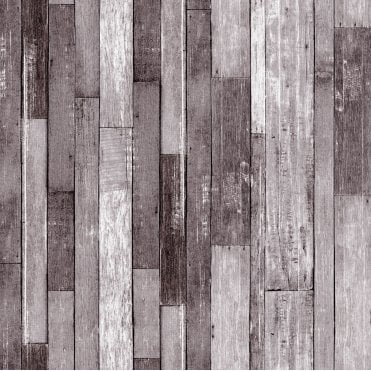 Rokya Reclaimed Wood Grey Wallpaper AL1076
