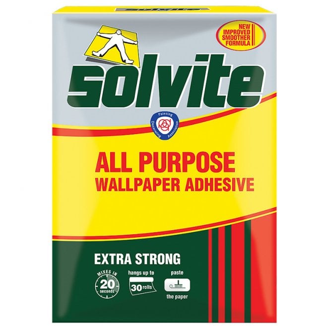 Solvite  All Purpose Wallpaper Adhesive - Decorators Box