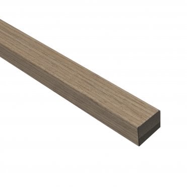 ACWP010-B English oak Acoustic Wood Wall Panel End Piece Trim