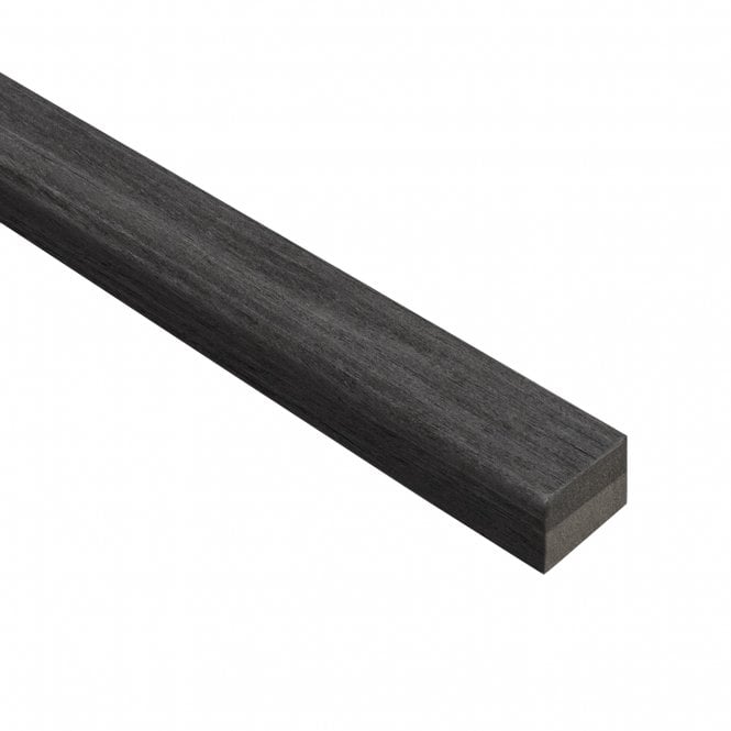 Spaceluxe ACWP017 Slat grey Acoustic Wood Wall Panel End Piece Trim