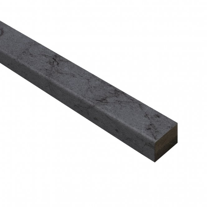 Spaceluxe ACWP018-B Grey Marble Acoustic Wood Wall Panel End Piece Trim